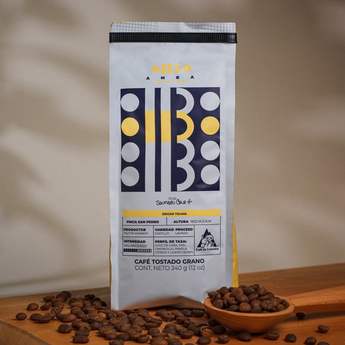 Café AMBA · Castillo lavado — en grano